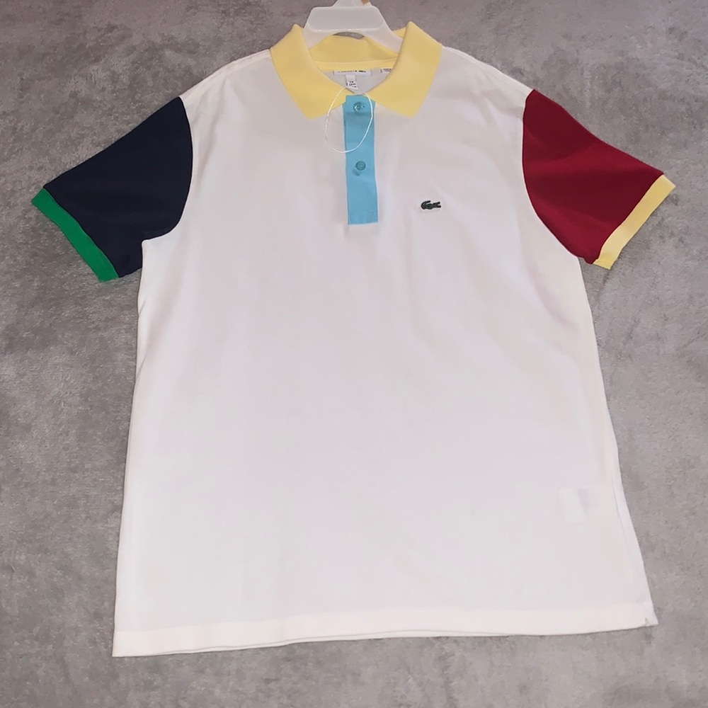 Lacoste, big boy shirt, size 14